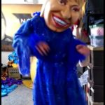 Cabezón Celia Cruz con Vestuario