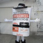 Botarga Publicitaria Saco Fertilizante