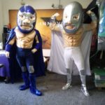Trajes Santo y Blue Demon con Cabezón
