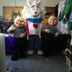 Botargas Gemelos y Conejo Alicia en el País de las Maravillas