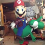 Botarga Mario Bros con Yoshi